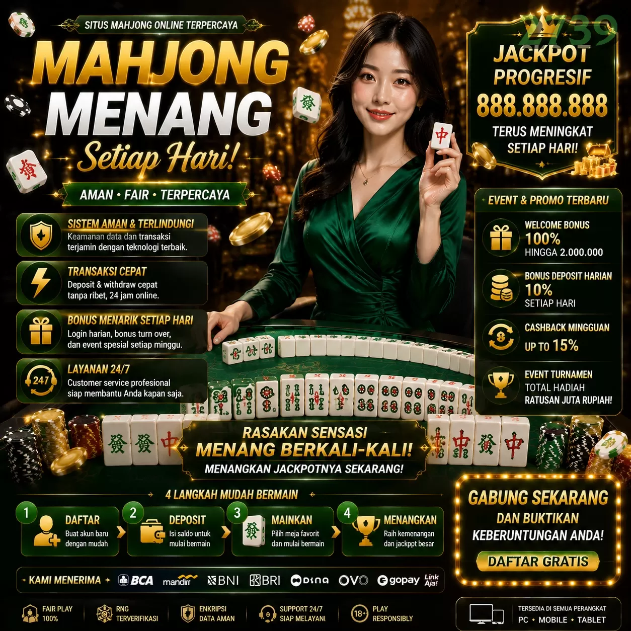 Cara Mendaftar dan Verifikasi Akun di 2739